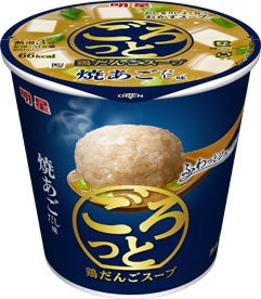 ごろっと鶏だんごスープ　焼あごだし味