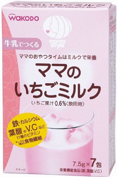 ママのいちごミルク