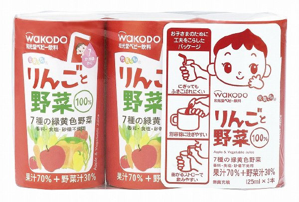りんごと野菜