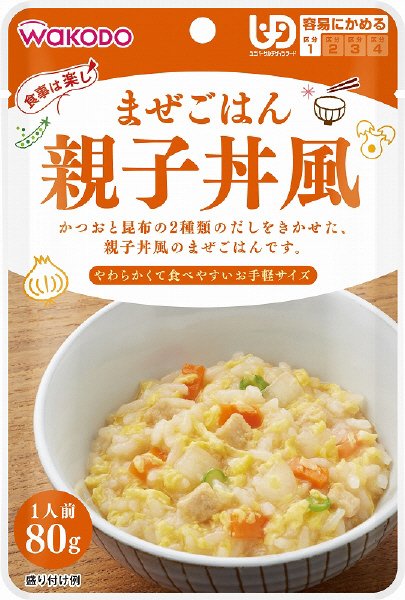 まぜごはん親子丼風