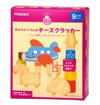 鉄とカルシウムのチーズクラッカー