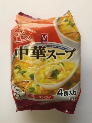 Ｖセレクト　中華スープ　４食パック