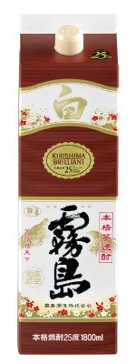 チューパック白霧島　２５％