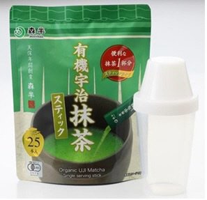 有機宇治抹茶　スティック（シェーカー付）