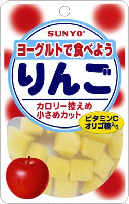 ヨーグルトで食べようりんご