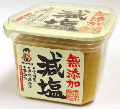 神州一味噌　無添加　減塩