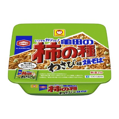 亀田の柿の種わさび味焼そば