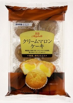 クリームマロンケーキ