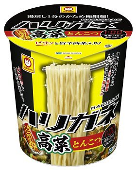 ハリガネ　ピリ辛高菜とんこつ