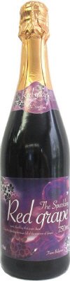 スパークリング　レッドグレープジュース