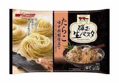 マ・マー弾む生パスタ　たらこ　ゆず胡椒仕立て(14秋)