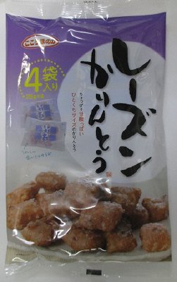 こころほのか　レーズンかりんとう４袋入り