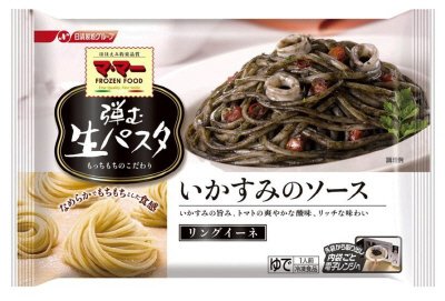 マ・マー弾む生パスタ　いかすみのソース　リングイーネ(13春)