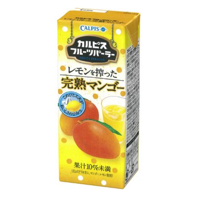 カルピスフルーツパーラーレモンを搾った完熟マンゴー