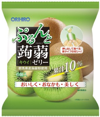 ぷるんと蒟蒻ゼリーパウチ　キウイ