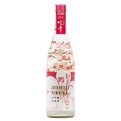 越路吹雪　純米吟醸生貯蔵酒　さくらボトル