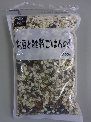 お豆と雑穀ごはんの素300g