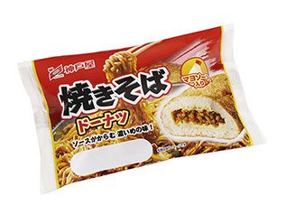 焼きそばドーナツ