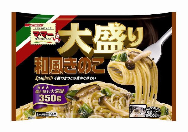 マ・マー大盛りスパゲティ　和風きのこ(14秋R)