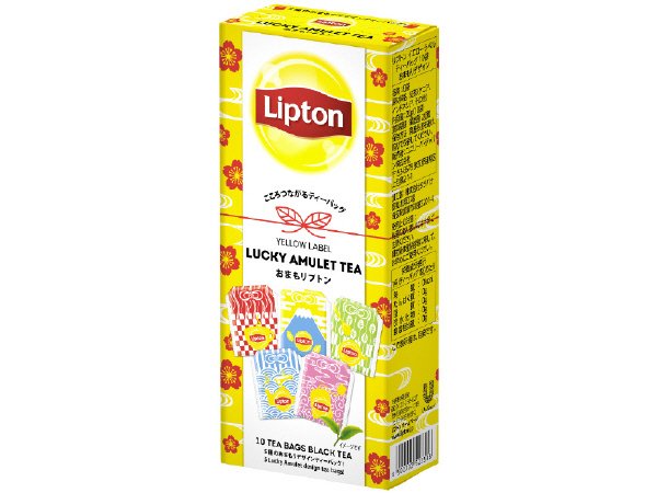 リプトン　イエローラベル　ティーバッグ　１０袋　おまもりデザイン