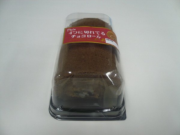 ４つに切れてるチョコロール