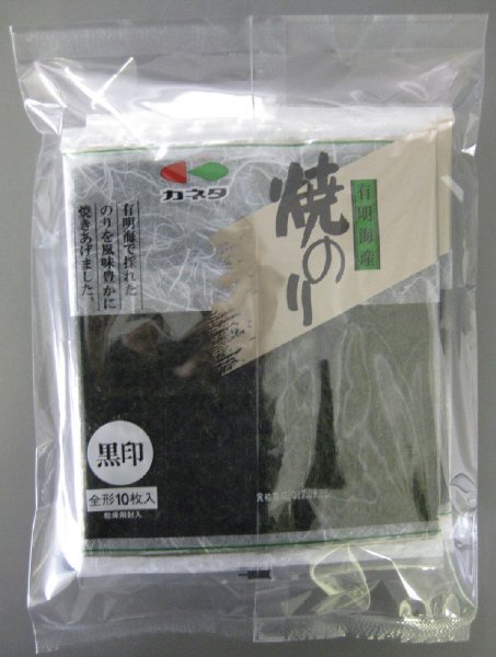 焼のり黒　４Ｐ