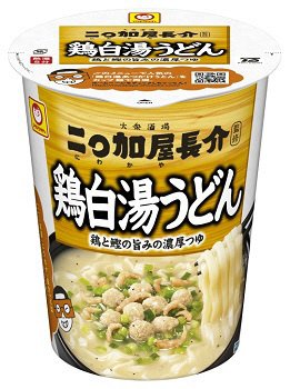 二〇加屋長介　鶏白湯うどん