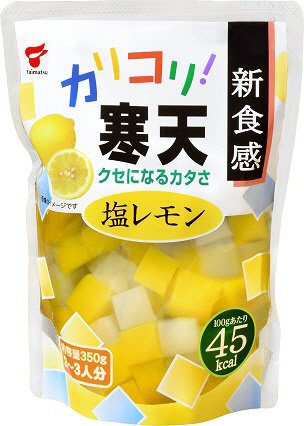 カリコリ寒天塩レモン（パウチ）