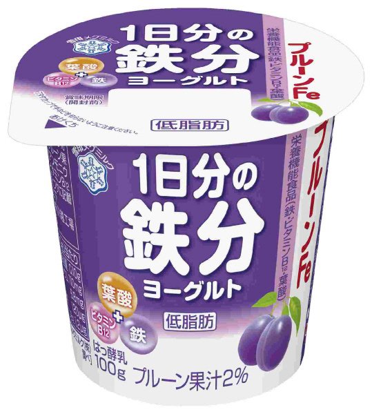 プルーンFe 1日分の鉄分ヨーグルト
