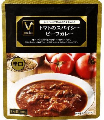 Ｖプレミアム　トマトのスパイシービーフカレー