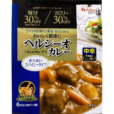 ヘルシーオカレー香り高いスパイシータイプ中辛
