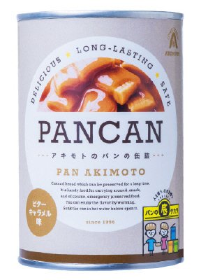 パンの缶詰　ビターキャラメル味