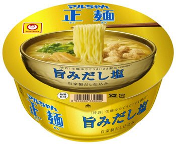 マルちゃん正麺　カップ　旨みだし塩