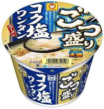 ごつ盛り　コク塩ワンタンラーメン