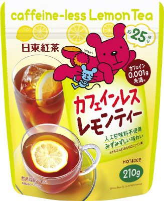 カフェインレスレモンティー　２１０ｇ