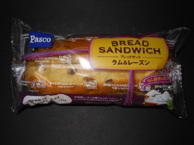 ブレッドサンド　ラム＆レーズン