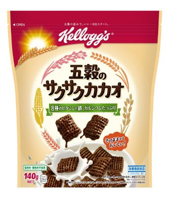 五穀のサクサクカカオ　１４０ｇ