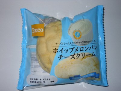 ホイップメロンパン　チーズクリーム