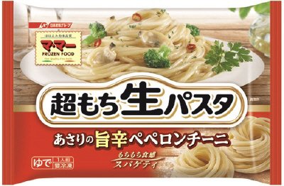 マ・マー超もち生パスタ　あさりの旨辛ぺぺロンチーニ(19春)