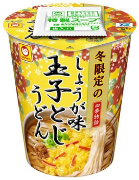 四季物語　冬限定　しょうが味玉子とじうどん