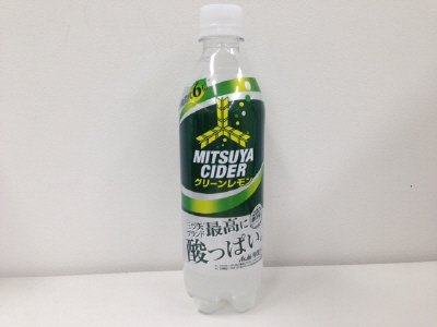 三ツ矢サイダーグリーンレモン