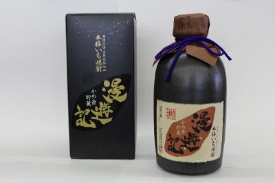 ２５％　漫遊記　芋焼酎　笠間焼き