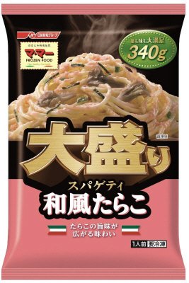 マ・マー大盛りスパゲティ　和風たらこ(19春PR)