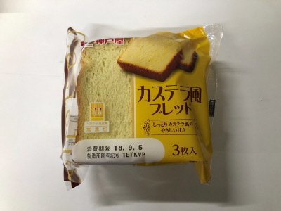 カステラ風ブレッド３枚入