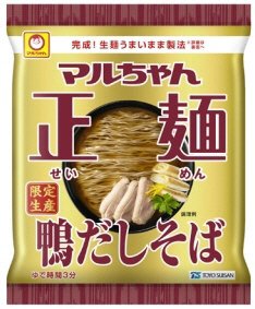 マルちゃん正麺　鴨だしそば