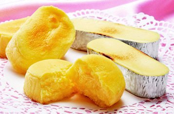 窯だし半熟チーズケーキとチーズブリュレ