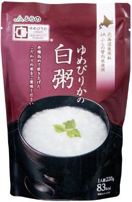 ゆめぴりかの　白粥