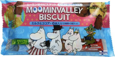 ムーミン谷のビスケット ６袋入り