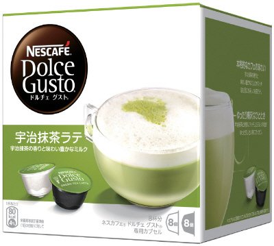 ドルチェグスト　専用カプセル　宇治抹茶ラテ