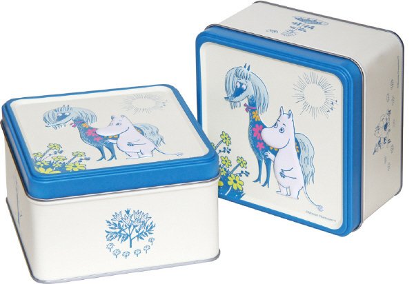 ムーミン谷のビスケット （ミルク缶）